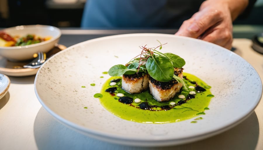 Restaurant team gathering together for a community meal